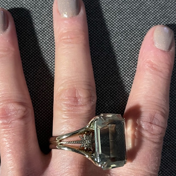 H. Stern Star Collection, 18K Rose Gold, Diamonds, Green Prasiolite Quartz! - Picture 5 of 12